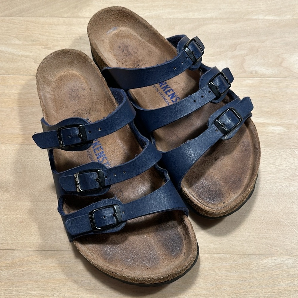 Birkenstock Florida Birko-Flor Sandal Sz 37 - Picture 6 of 11